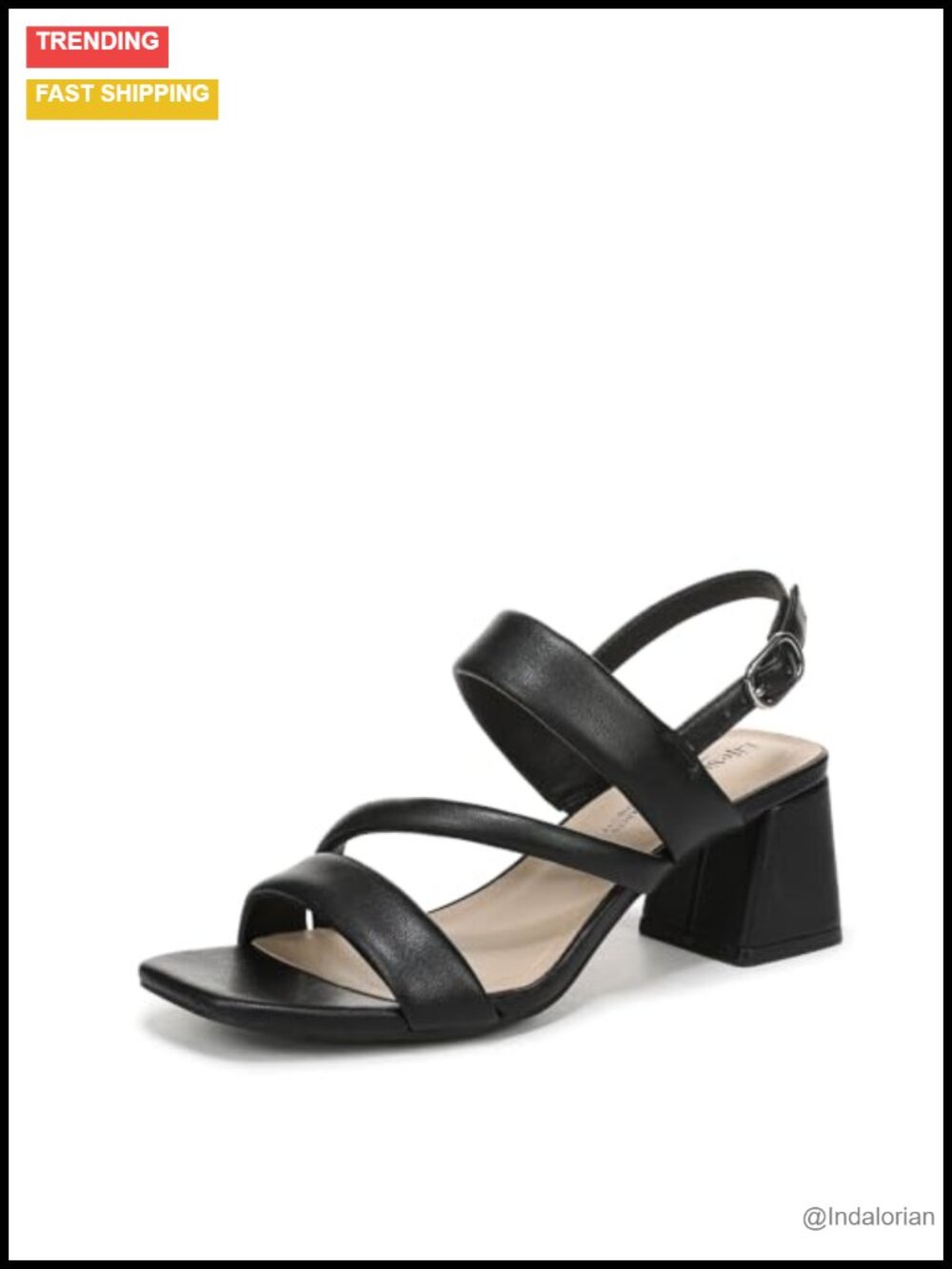 Women's Slingback Dress Sandal Platform Block Heel Buckle Ankle Strap